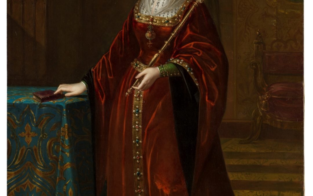 #ReinaelArte: Retrato de Isabel La Católica por Luis de Madrazo.