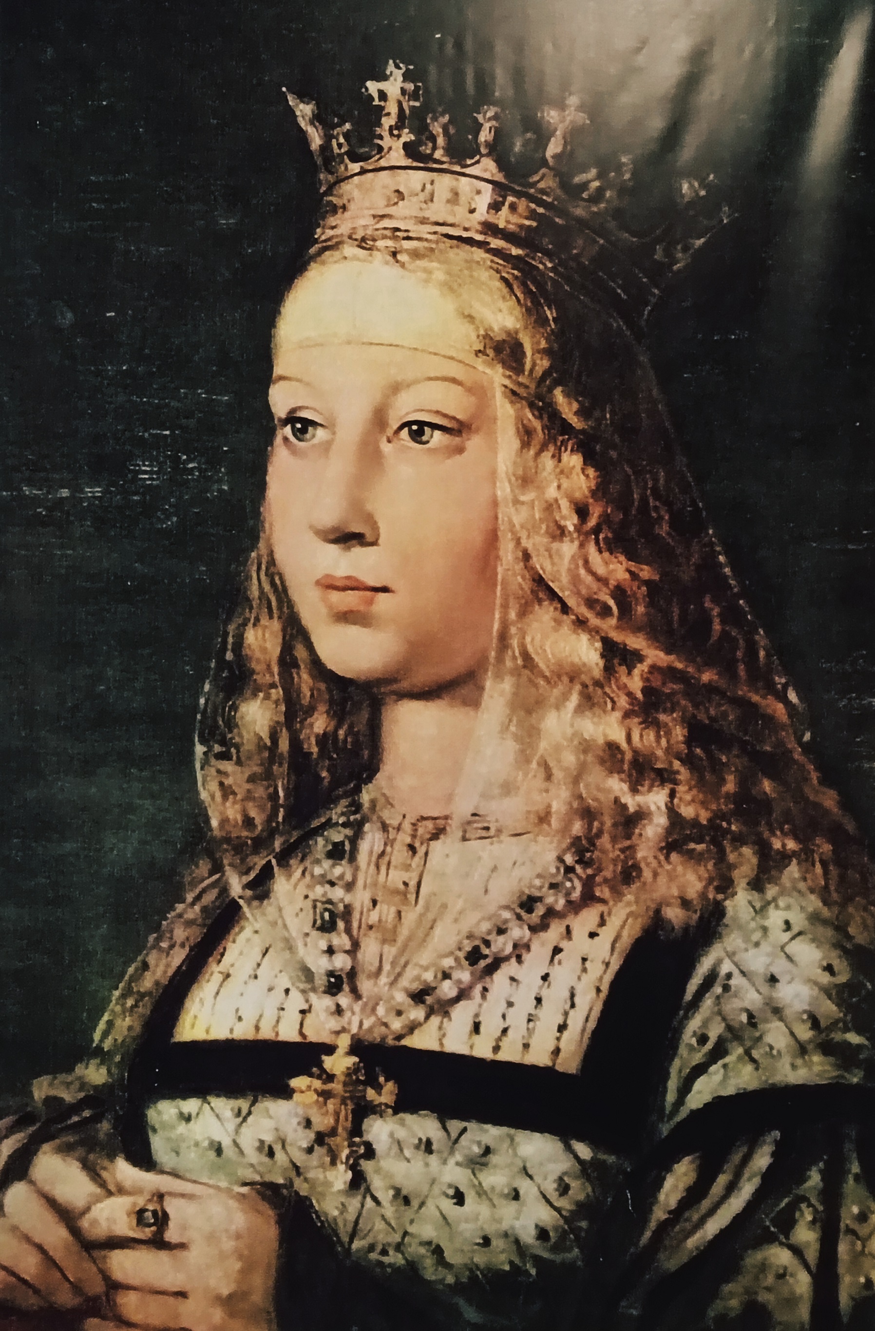 #ReinaelArte: Retrato de Isabel I de Castilla. Juan Antonio Morales.
