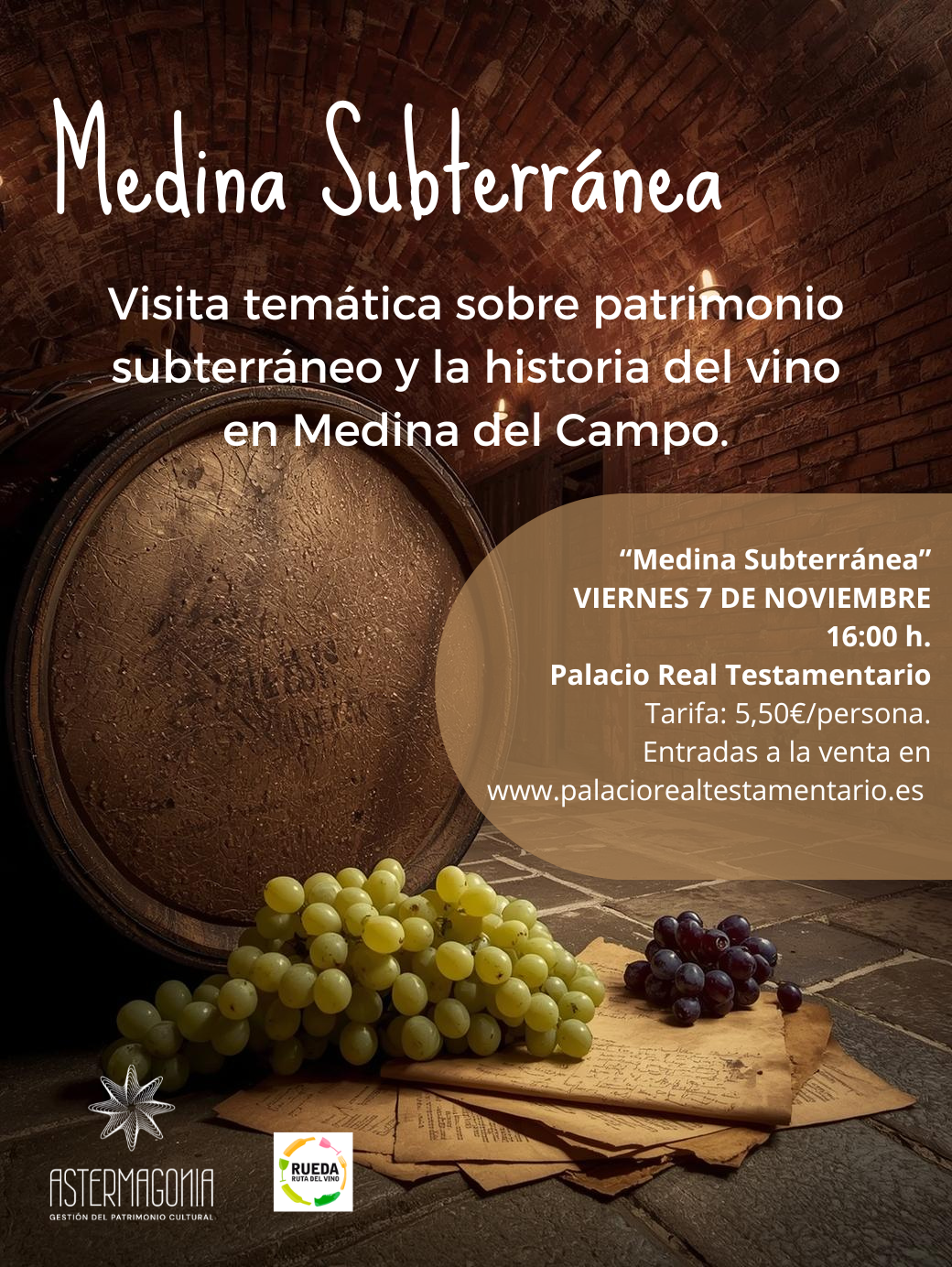 Celebra el Día Mundial del Enoturismo descubriendo «Medina subterránea»